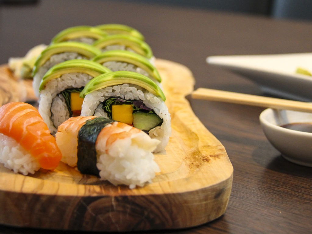 Sushi á Galito er fyrsta flokks og gleður bragðlaukana ekki síður en augað. Mynd/skagafrettir.is